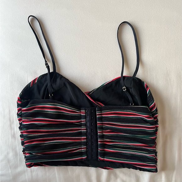 House of Harlow 1960 X Revolve Tania Pants and Arnound Top in Noir Stripe - Picture 12 of 15